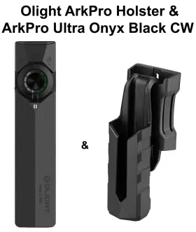 Olight 977261695884 Arkpro Ultra Class 3r Onyx Black Cw Flashlight And Holster 1700 L
