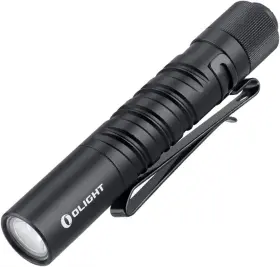 Olight Am-ol-i3tfba-us I3t Eos 180 Lumens Dual-output Slim Edc Flashlight For Camping And Hiking Tail