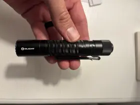 Olight I09274009 Mt Raider Plus Black Led Flashlight Clip On Handheld Aluminum