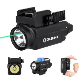 Olight O-baldrmini2-bk#usvc Baldr S 800 Lumens Compact Rail Mount Weaponlight With Green Beam And