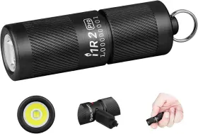 Olight O-i1r2pro-bk#us-fba I1r 2 Pro Eos 180 Lumens Edc Rechargeable Keychain Flashlight Black