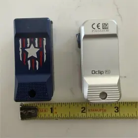 Olight P31533538 Oclip Pro Patriotic Edition Led Flashlight Aluminum Blue Red White Silver