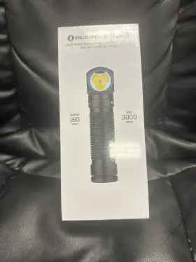 Olight Perun3bk Perun 3 Black Led Work Headlamp Rechargeable Flashlight 3000 Lumens Edc