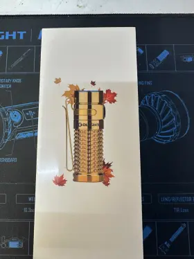 S1riitr Olight New S1r Baton Ii Autumn Titanium Ti Limited Edition Rare