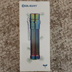 Olight Sn.1820 Spring 2 Titanium Flashlight New / Sealed