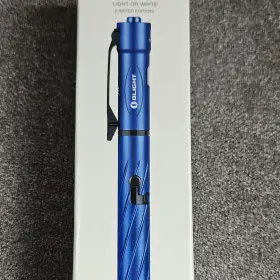 Lbsn9100 Olight Sn9100 Open 2 Blue Penlight - Limited Edition Rechargeable Led Ipx8