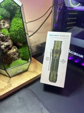 Olight Warrior3sgrn Warrior 3s Od Green Waterproof Tactical Flashlight 2300 Lumens 300 Meters