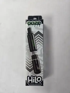 Ooze 51040w Hilo Conceal Portable Led Display Usb Recharge Flashlight Black