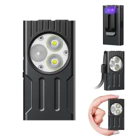 P723314229614 Orbecco Edc Flashlight 1000 Lumens Mini With Magnet Rechargeable Uv Flashl P723314229614 Orbecco Edc Flashlight 1000 Lumens Mini With Magnet Rechargeable Uv Flashl