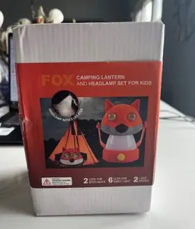 Ozark Trail 694377721271 New Outdoor Equipment 2-piece Fox Led Lantern And Headlamp Set Nib