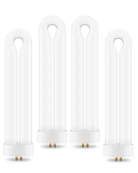 Us-yyl0061-pl-us-134 Pacetap 4 Pack Replacement Bulbs Ful15w Bl With Pin Base Indoor Outdoor 15w U Shap