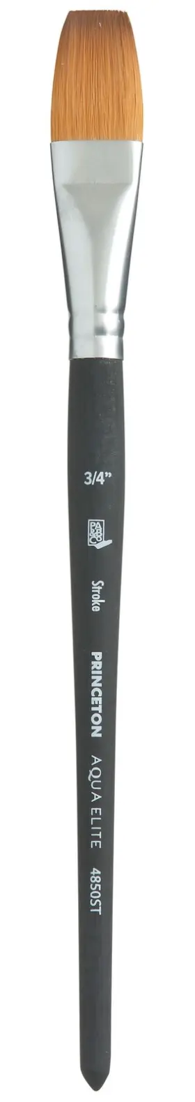 Pacon 5a002z81-1h0qy Princeton Series 4850 Aqua Elite Synthetic Watercolor Brush-short Handle Stroke