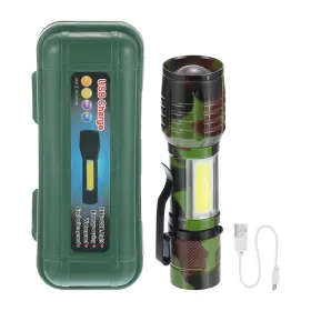 Patikil Pta240420tt000632eu Scalable Led Flashlight 3 Mode High Lumens Aluminum White Lig