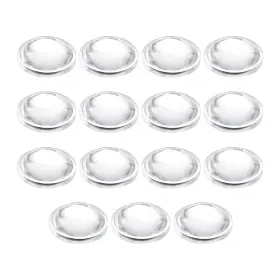 Patikil Pta241125tt002935eu Diameter 15mm Flat Convex Lens 15 Pcs Height 5mm Pmma Acrylic Led Op