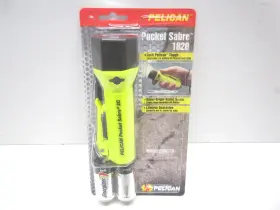 1820-010-245 Pelican 019428013929 1820 Pocket Sabre Neon Yellow Handheld Flashlight 1820-010-245 Pelican 019428013929 1820 Pocket Sabre Neon Yellow Handheld Flashlight