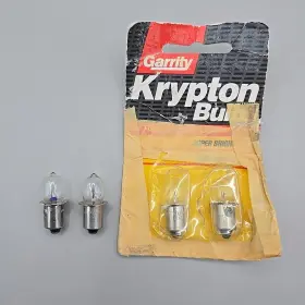 Philips Kpr102 Lot 4 Krypton Bulbs Super Bright For Flashlights 2.4v 0.7a