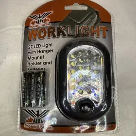 Phoenix Usa Myok01 Light And White Flashlight Hanger Magnet Holster Batteries