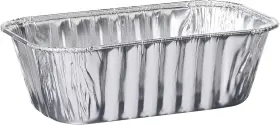 Plasticpro 684758149541 1 Lb 10 Pack Disposable Loaf Pans Aluminum Tin Pound Silver