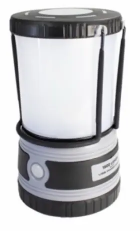 Police Security 97929-w Led Lantern Light And Power Bank 4 Modes 1500 Lumen -