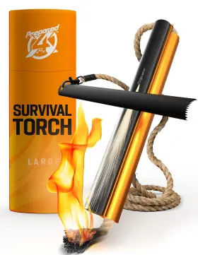 P4xfs5004 Prepared4x Fire Starter Survival Tool - All-in-one Flint And Steel Kit Fe