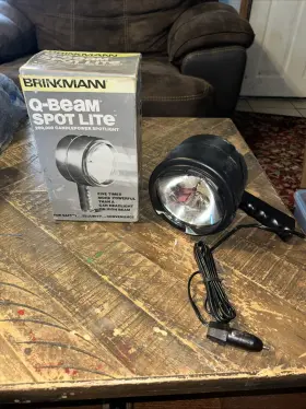 Q-beam 802-1701-0 Brinkman Q-beam Spot Lite 200 000 Candlepower 8ft Cord Lighter Plug #802-1701-0