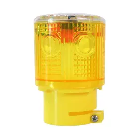 Qxmh Ks-sl-002 Solar Strobe Warning Light Flashing Lamp 360 Degree Super Bright Led Wireles