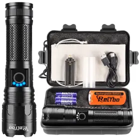 Relybo-b09jmt1v39-es-1 Relybo Flashlights High Lumens Rechargeable Led Flashlight Super Bright 250000 Lume