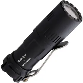 Reylight 871373617184 Flashlight Led Rechargeable Resists Water - Impact Rook-al-xpl-blk