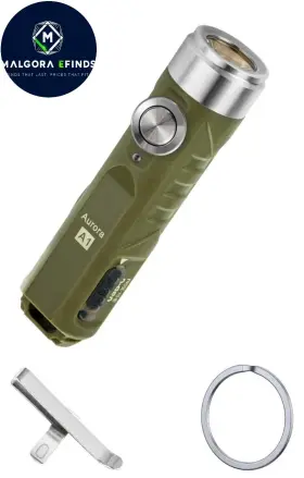 Rovyvon 928360000036 650lm Usb C Rechargeable Mini Keychain Flashlight Edc Tactical Light Camping