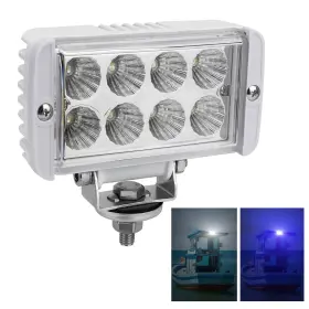 Rbst1pk03 Rvzone 1 Pack Dual Color Led Boat Lights Ip67 Waterproof Deck/dock Marine Spread