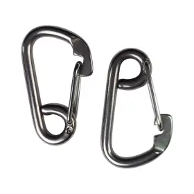Car-cli2 Sand Shark Sandsharkanchor.com Sandshark Premium Anchor Bungee Dock Line. 2pcs Carabiner Clip 5/16 Inch 8m