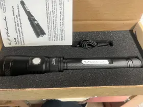 Schumacher 026666149440 Sl944 Rechargeable Tactical Light Flashlight 1 000 Lumens Nib