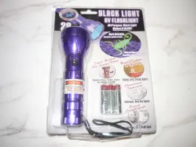 Scorpion Master 302479 Uv Flashlight Detects Scorpions Rat Mouse Urine Pet Stains Freon Leaks