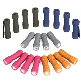 Seamagic S99557 20-pack Small Flashlights Set Super Bright 100 Lumen Led Flashlight Pack Wit
