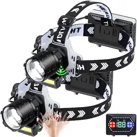He188a Senduzll Led Headlamp Rechargeable 1000 Lumens Super Bright With 10 Black He188a Senduzll Led Headlamp Rechargeable 1000 Lumens Super Bright With 10 Black