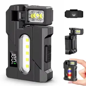 Shelprojsu Fg1659 Edc Flashlight Rechargeable Mini With 270 1pcs