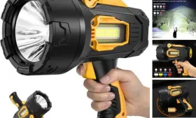 Shen Zhen Shi Su Hua Hui Da Ke Ji You Xian Gong Si 765452225493 Rechargeable Spotlight 2 000 Lumens Super Bright Flashlight