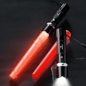 Simazo 202307115 Inch 2-pack 16 Led Traffic Wand 5 Modes Safety Baton For Parking And Aircraft