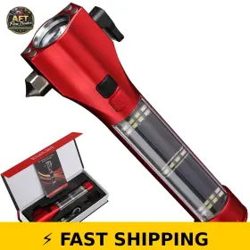 Sinsen Sa28-h 16-in-1 Emergency Flashlight For Car Window Breaker And Seatbelt Cutter