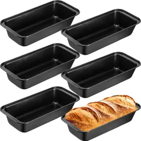 Bio-sliner-377 Sliner 6 Pcs Loaf Pan 12 X 5 Inch Long Nonstick Baking Inches Bio-sliner-377 Sliner 6 Pcs Loaf Pan 12 X 5 Inch Long Nonstick Baking Inches