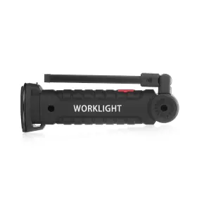 Sltg2020 688483933079 Rechargeable Cob Led Slim Work Light Lamp Flashlight Inspect Folding Torch 18