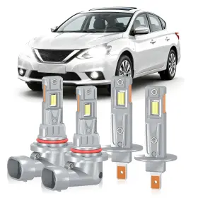 9005-h1 Smucgud Fit For Nissan Altima 2002 2003 2004 2005 2006 Lights Bulbs 20000lm Super Br
