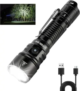 Sofirn 711181964363 Sk40 Tactical Flashlight 3200 Lumens Rechargeable Edc Spotlight