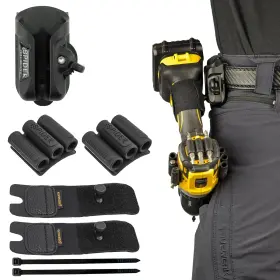 Spider 759321996447 Tool Holster - Improve The Way You Carry Your Power Drill Driver Mul Spider 759321996447 Tool Holster - Improve The Way You Carry Your Power Drill Driver Mul