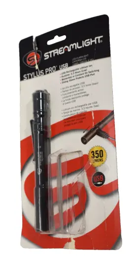Streamlight 080926661332 350 Lumen Usb Rechargeable Penlight Durable Aluminum Flashlight Black 6613 Streamlight 080926661332 350 Lumen Usb Rechargeable Penlight Durable Aluminum Flashlight Black 6613