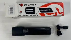 Streamlight 080926683013 4aa Propolymer Led Safety-rated Flashlight Black New Never Used