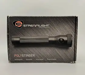 Streamlight 080926766037 Stinger Polystinger With Wall Charger And Car Excellent