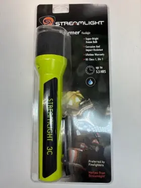33254 Streamlight 3c Propolymer Flashlight Xenon Ul Class I Div 1 New Nos