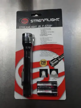 Streamlight 71700 Jr. F-stop 2 Flashlight 250 Lumens Camping Hunting Light Work