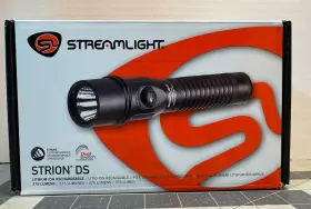 Streamlight 74420 Strion Ds Rechargeable Flashlight With Ac Charger And Grip Ring